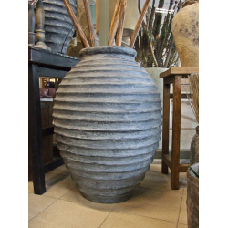 Wazon Dzban ceramiczny Prążkowany XXL